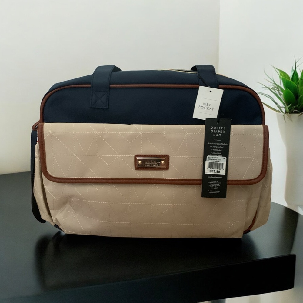 *** SOLD*** KAREN MILLER DIAPER BAG, BNWT